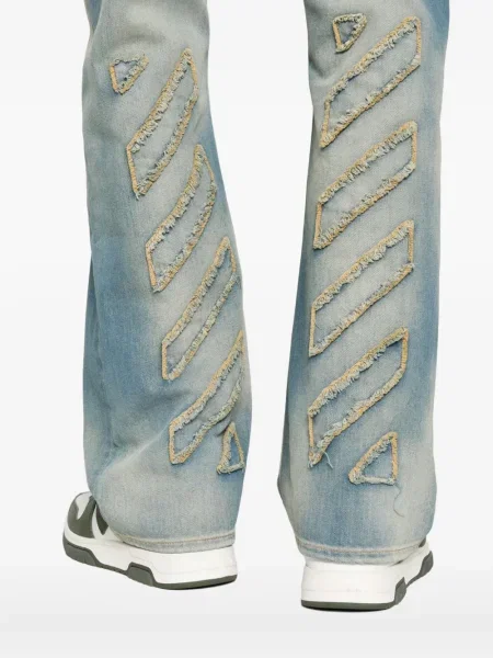 Blugi Off-white alb