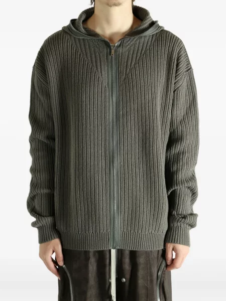 Hanorac cu glugă Rick Owens gri