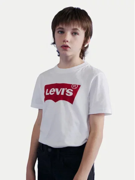 Levi's Kids Majica crvena bijela