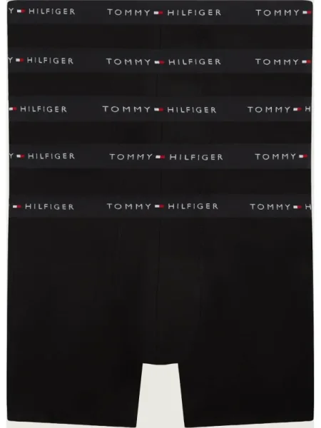 Tommy Hilfiger Underwear Boxeri roșu / negru alb