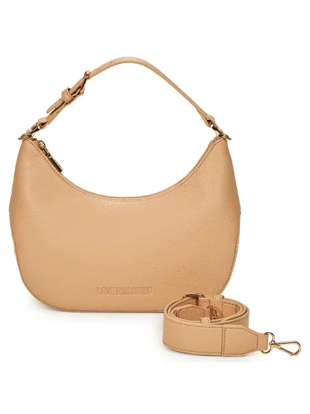 Kabelka Love Moschino béžová