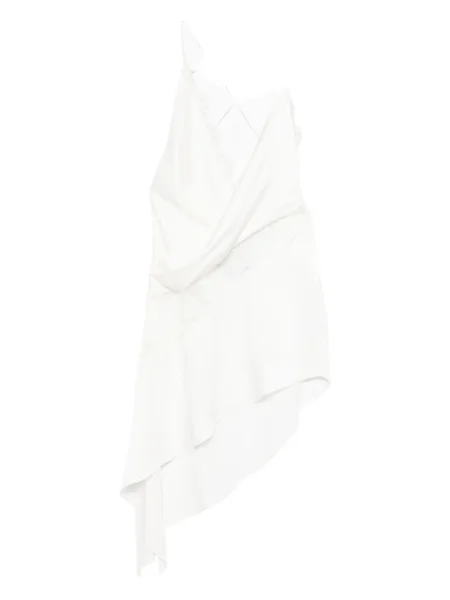 Rochie mini Alex Perry din dantelă de costum alb