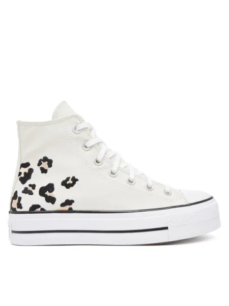 Converse Кецове Chuck Taylor All Star Lift Platform Екрю
