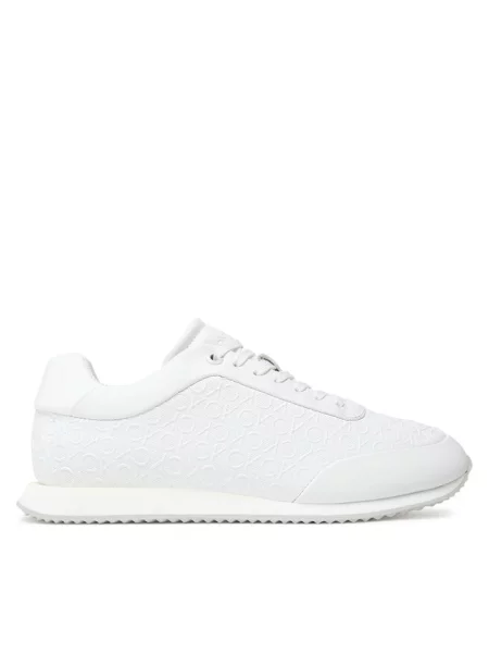Sneakersy Calvin Klein białe