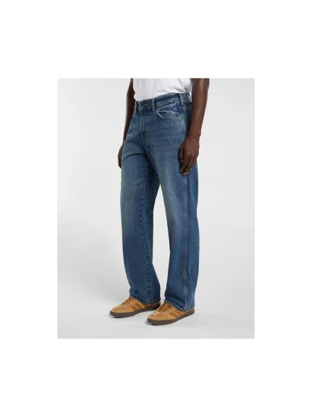 Blugi drepți Dickies business albastru