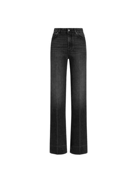 Proste jeansy Dolce And Gabbana czarne