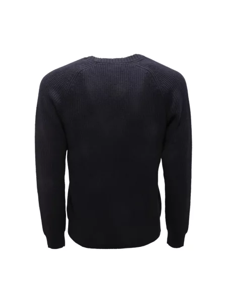 Sweter Sun68 wełniany niebieski