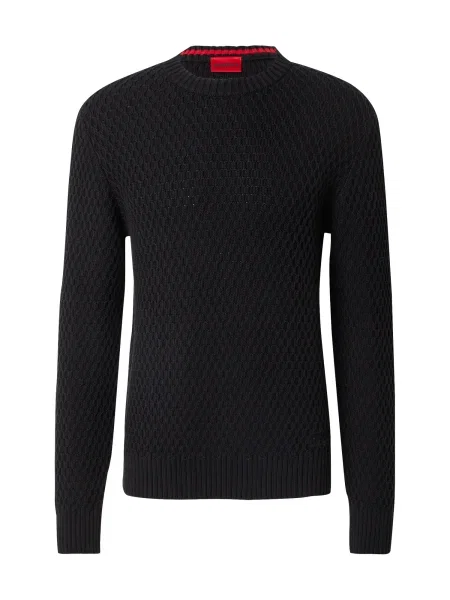HUGO Pulover Syer negru