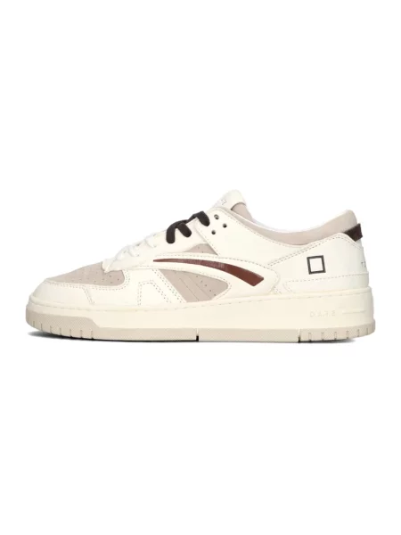 Sneakersy D.a.t.e. skórzane beżowe