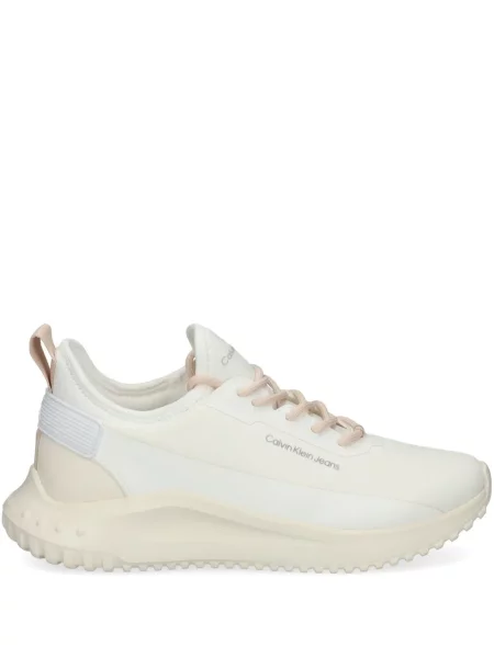 Sneakerși Calvin Klein Jeans alb
