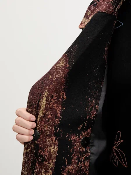 Пальто Desigual коричневое