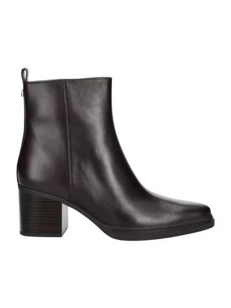 Botki Michael Kors skórzane brązowe