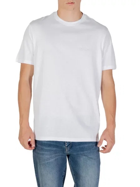 Armani Exchange tričko bílé