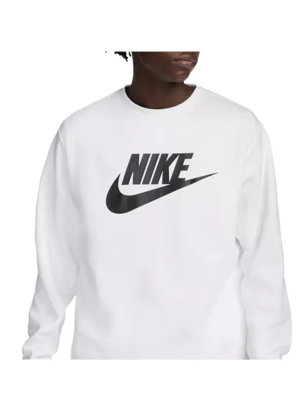 Fleece fleece melegítő felső Nike fehér