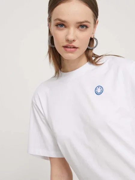 Hugo Blue t-shirt biały