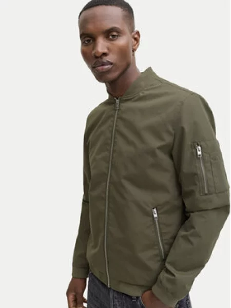 JACK & JONES Prehodna jakna JJERush oliva zelena