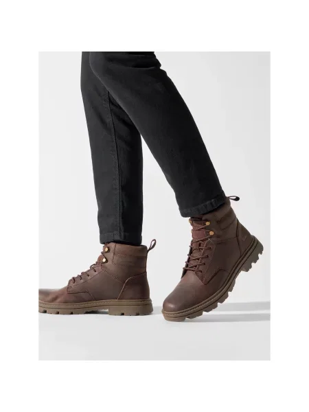 Žygio batai CAT Footwear Practitioner Mid ruda