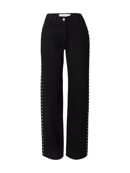IRO jeans medium waist THESS negru