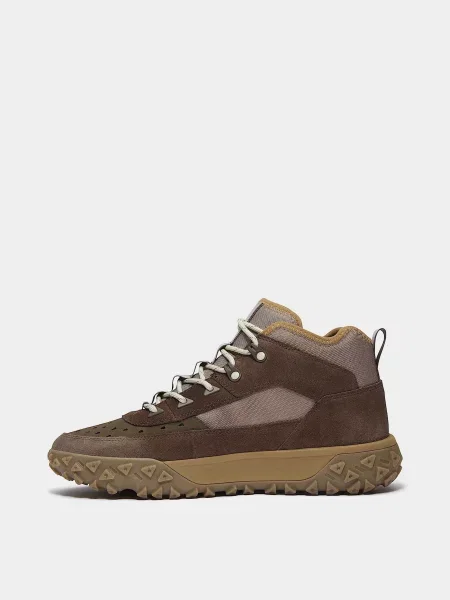 Черевики Timberland шкіра/текстиль коричневий