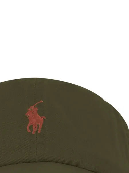 Hanorac cu glugă Polo Ralph Lauren cu broderie de lână în carouri verde