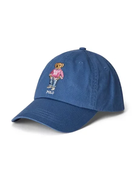 Шапка с козирка Polo Ralph Lauren тъмносиньо