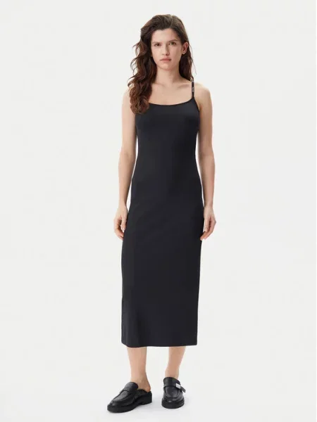 Calvin Klein Jeans Sukienka letnia Logo czarny