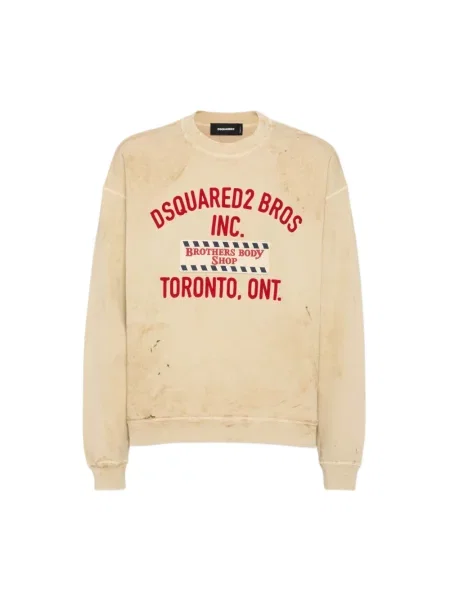 Bluza Dsquared2 beżowa
