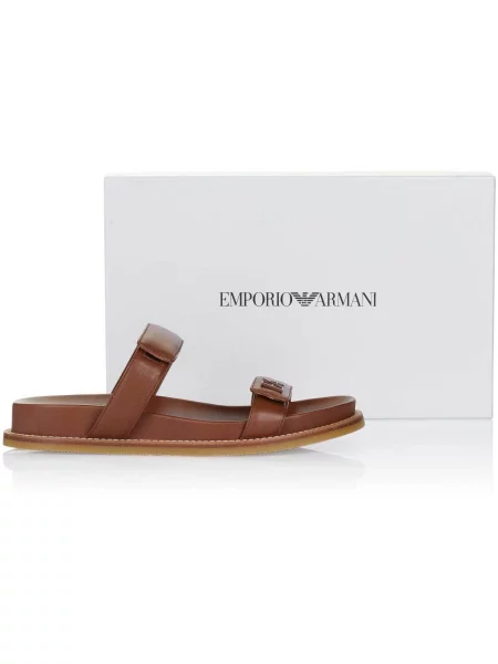 Pantofi Emporio Armani maro