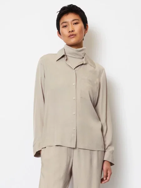 Marc O’Polo Блуза Без підкладки бежевий