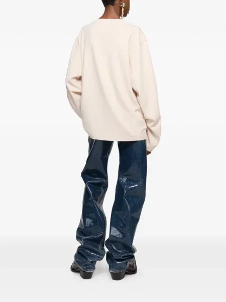 Tricou Acne Studios cu imagine lung