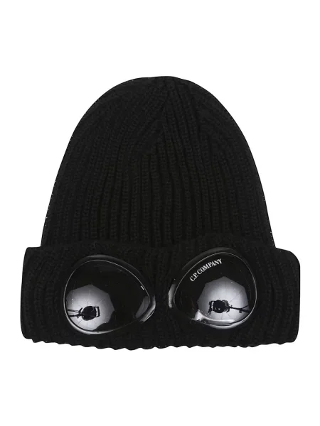 C.P. Company czapka wełniana czarny