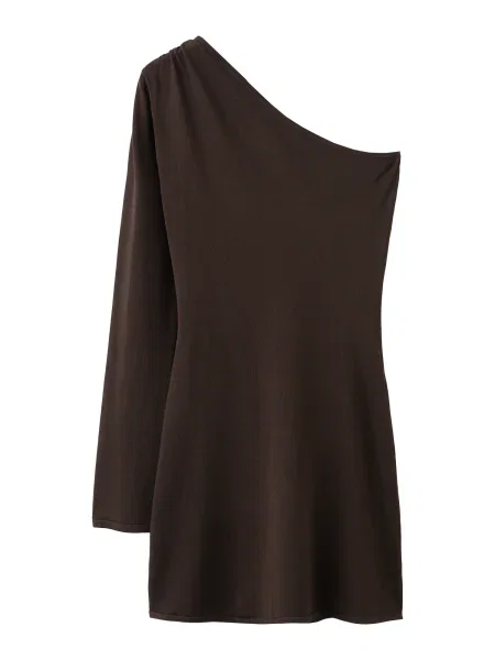 MANGO Rochie MELODY închis maro