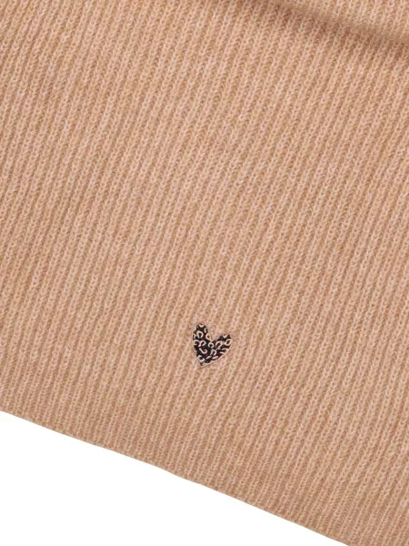 Fular Pieces tricotate bej