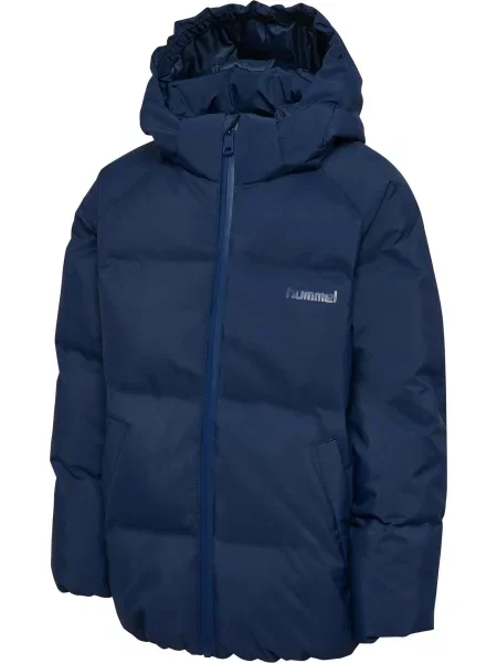 Dziecięca kurtka puchowa Hummel All Weather niebieska