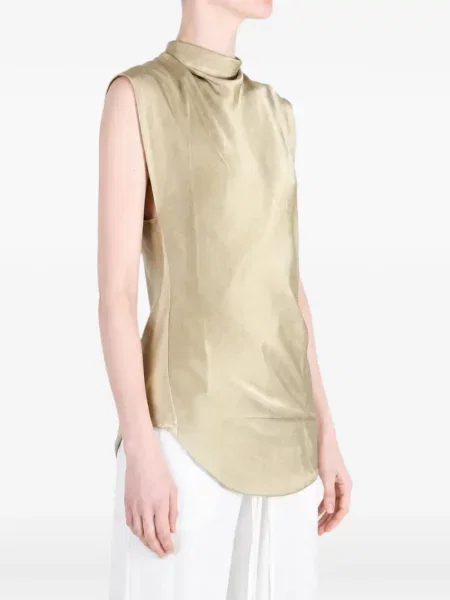 Top Cortana asimetric drapat