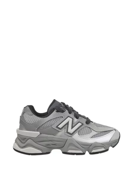 Sneakerși New Balance 574 din dantelă negru