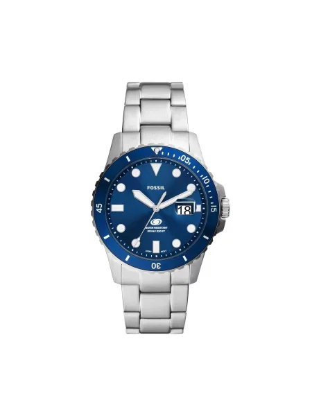 Годинник Fossil Blue Срібний синій
