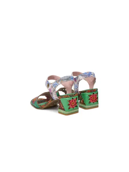 Sandály Laura Vita Jacqueso 20 zelená
