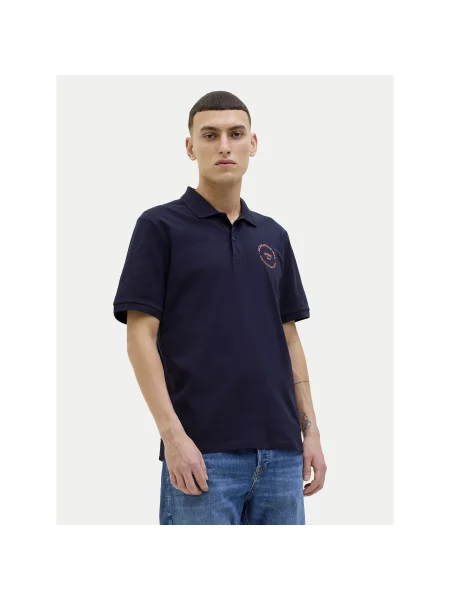Jack&Jones Поло Simon Regular Fit cиній
