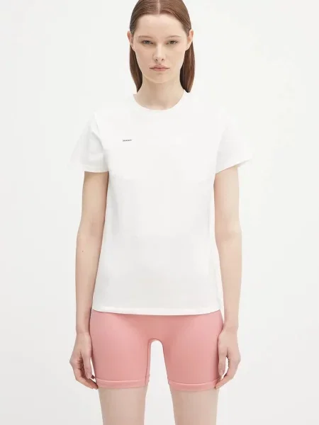 PANGAIA Μπλουζάκι Cotton-Stretch T-shirt λευκό