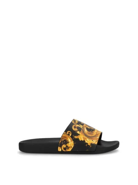 Klapki Versace Jeans Couture z nadrukiem