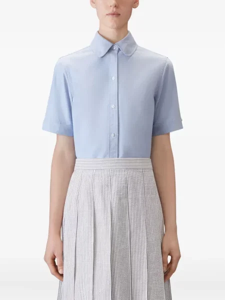 Cămașă Thom Browne scurtă albastru