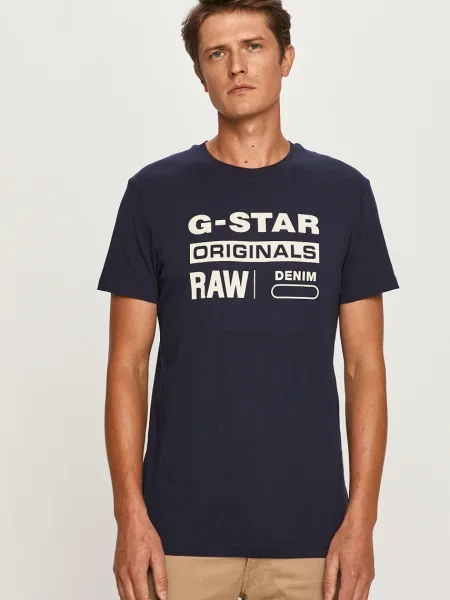 G-Star Raw Тениска тъмносиньо