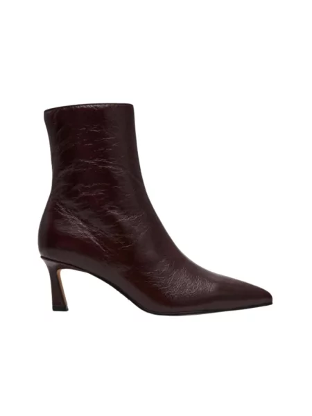 Botki Steve Madden skórzane brązowe