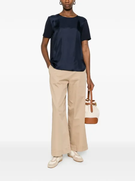 Top Max Mara scurt albastru
