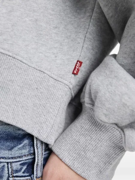 Hanorac Levi's® cu decolteu în V gri