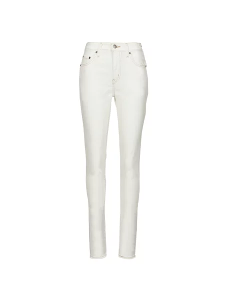 Skinny fit kavbojke Levi's® z visokim pasom bela