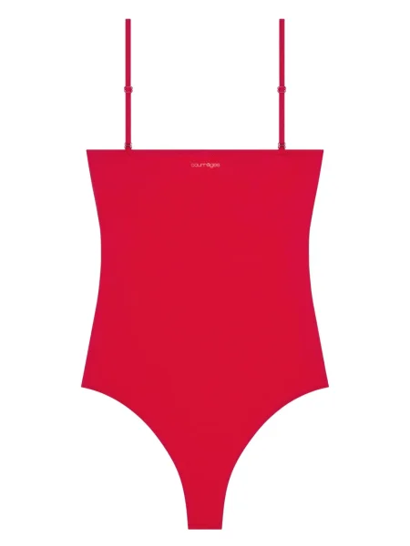 Costum de baie Courreges roșu