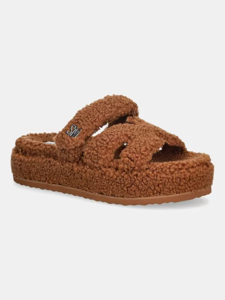 Steve Madden papuci de casă Bigmissile-F maro