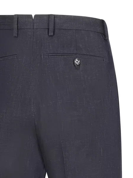 Pantaloni Lardini plisate gri
